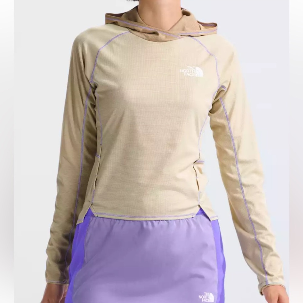 The North  Face Women’s Summer Lt Sun Hoodie khaki NWT skin protection XXL